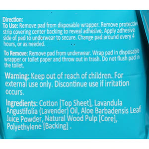 (5 pack, 90 count) B-Pure Day Liners Organic Cotton Panty Liners